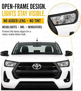 Headlight Covers for Toyota Hilux 2021-2025 Active Icon