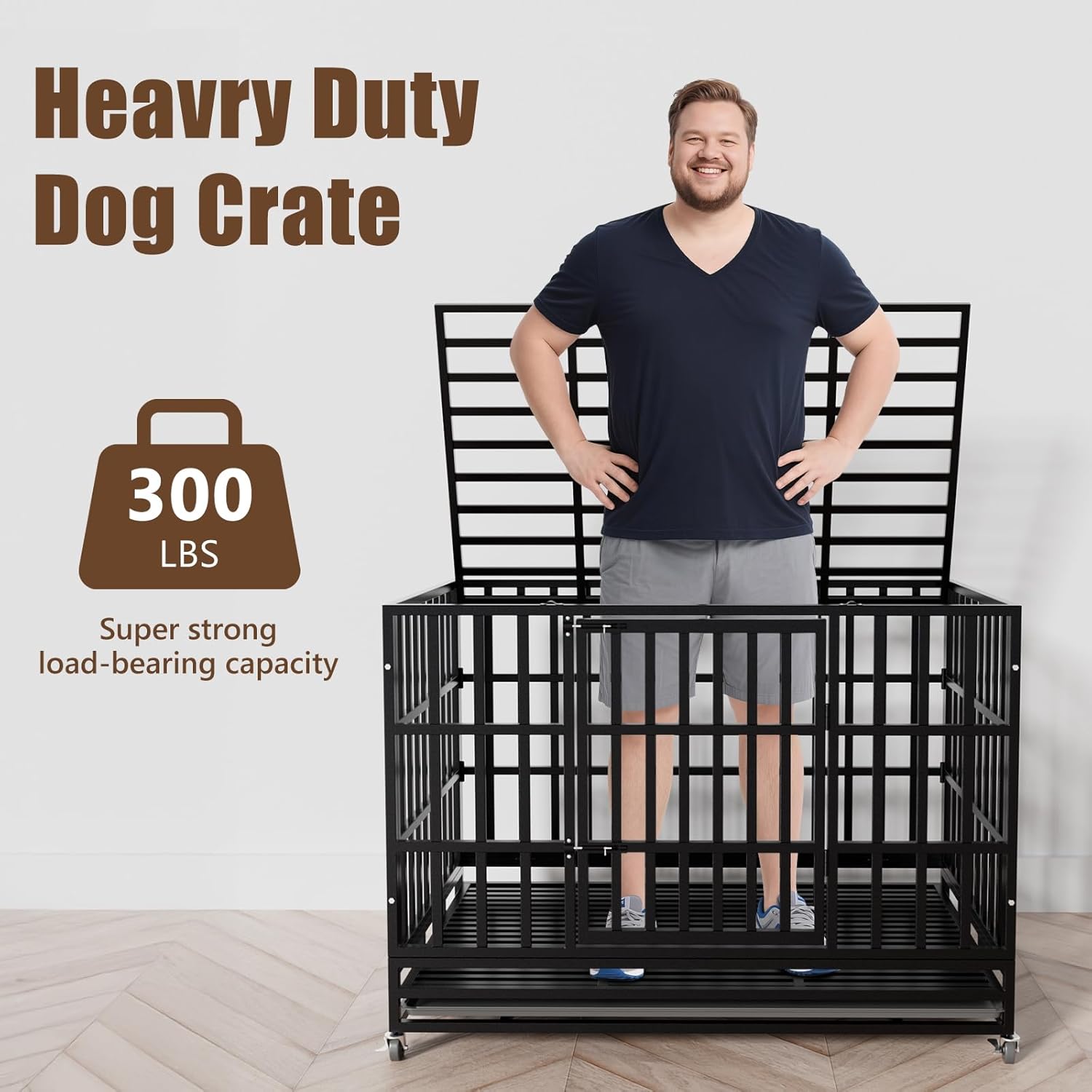 Ultimate Review: Heavy Duty 48" Dog Crate for Large Dogs – Indestructible and Convenient!