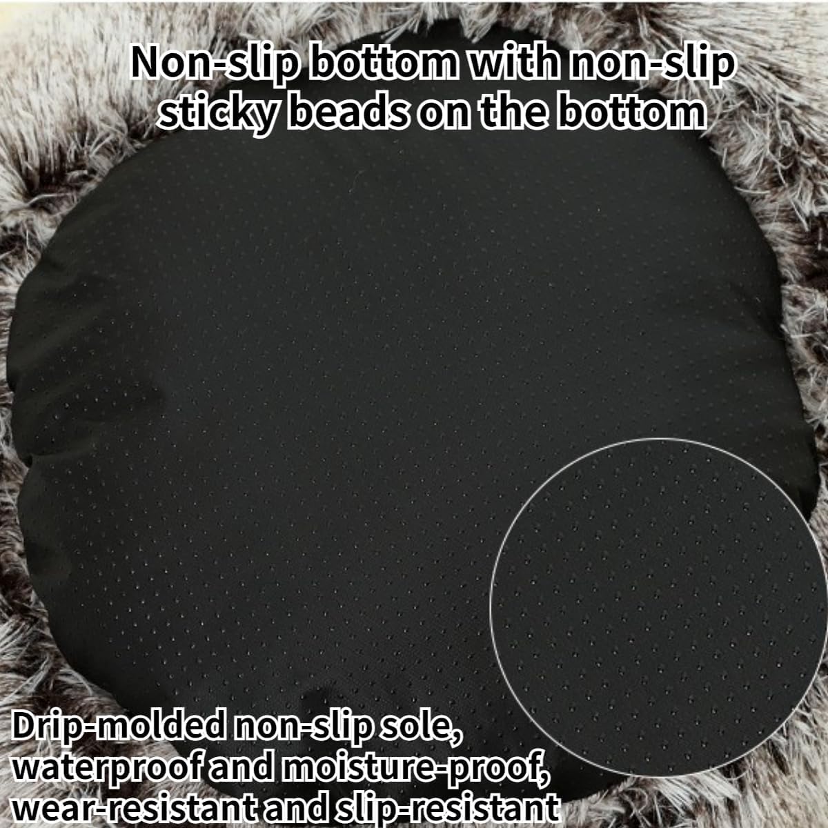Small Dog Bed with Cover Cave, Cozy Cat Cave Bed, Round Puppy Bed with Hooded Cover, Cat Beds for Indoor Cats Washable, Puppy Beds with Anti-Slip Bottom (Green,Small)