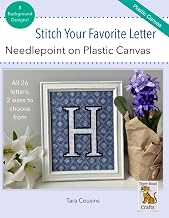 Stitch Your Favorite Letter: Needlepoint on Plastic Canvas (Plastic Canvas by Tiger Road Crafts)