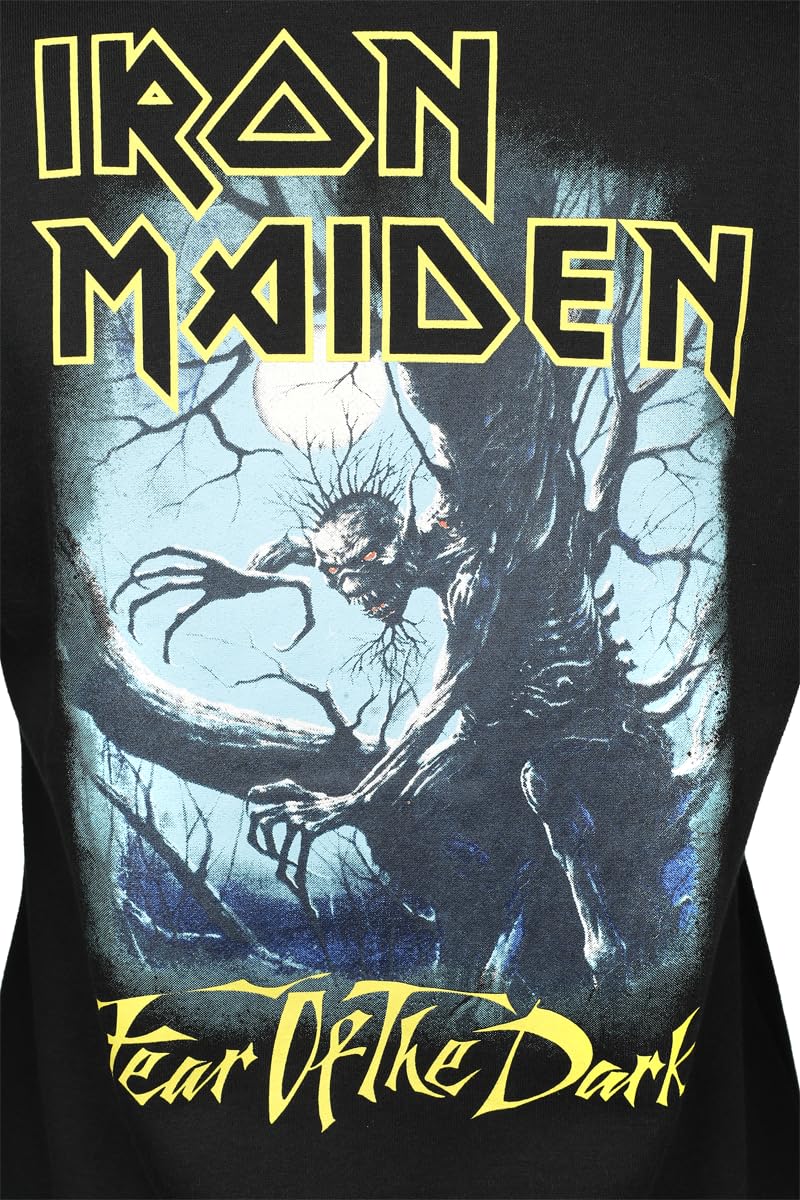 Iron Maiden Fear of The Dark Frauen Kapuzenjacke schwarz Band-Merch, Bands
