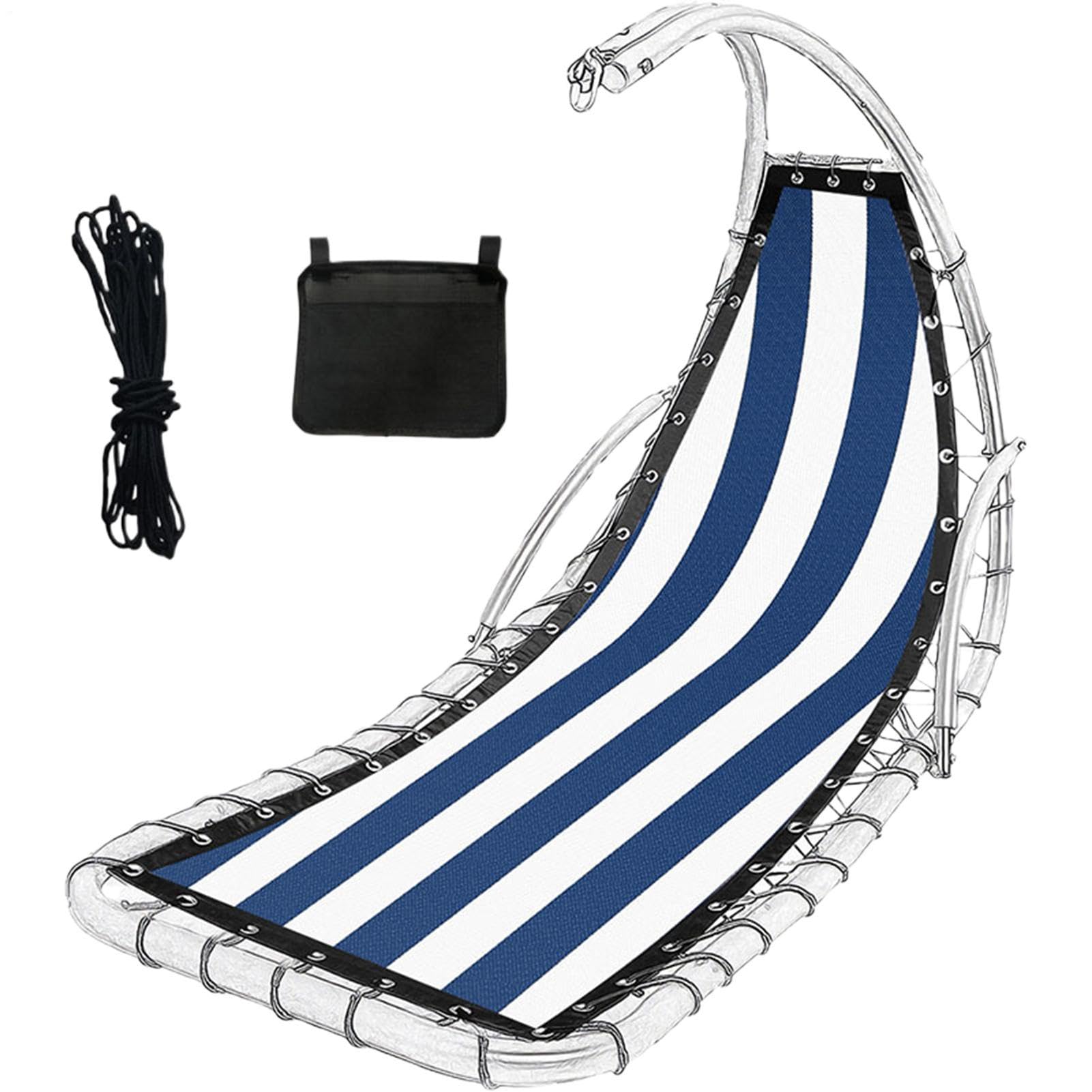 Swing Chair - Pieza de fijación para chaise longue (repuesto para tumbona), para picnic, jardín, patio trasero, exterior, camping