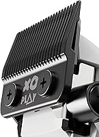 Vista 6 de TPOB Play Barber - Cortapelos para hombre de 7500 RPM con empuñaduras de goma (blanco 3 juegos)