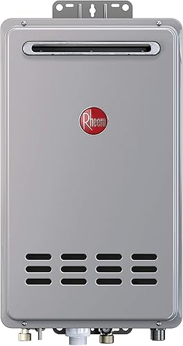 Rheem RTG-70XLP-1 Calentador de agua sin depósito, gris, gris