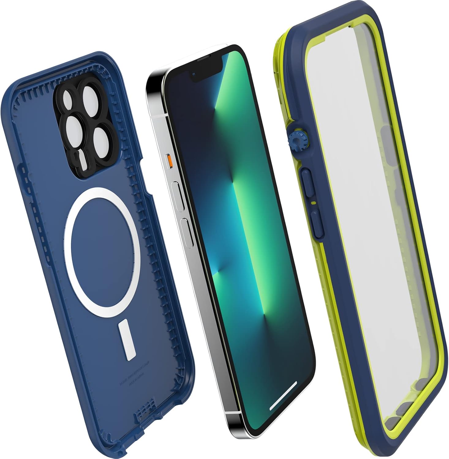 LifeProof FRĒ MagSafe SERIES Waterproof Case for iPhone 13 Pro (ONLY) - ONWARD BLUE
