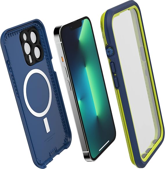 LifeProof FRE MagSafe SERIES Waterproof Case for iPhone 13 Pro (ONLY) - ONWARD BLUE