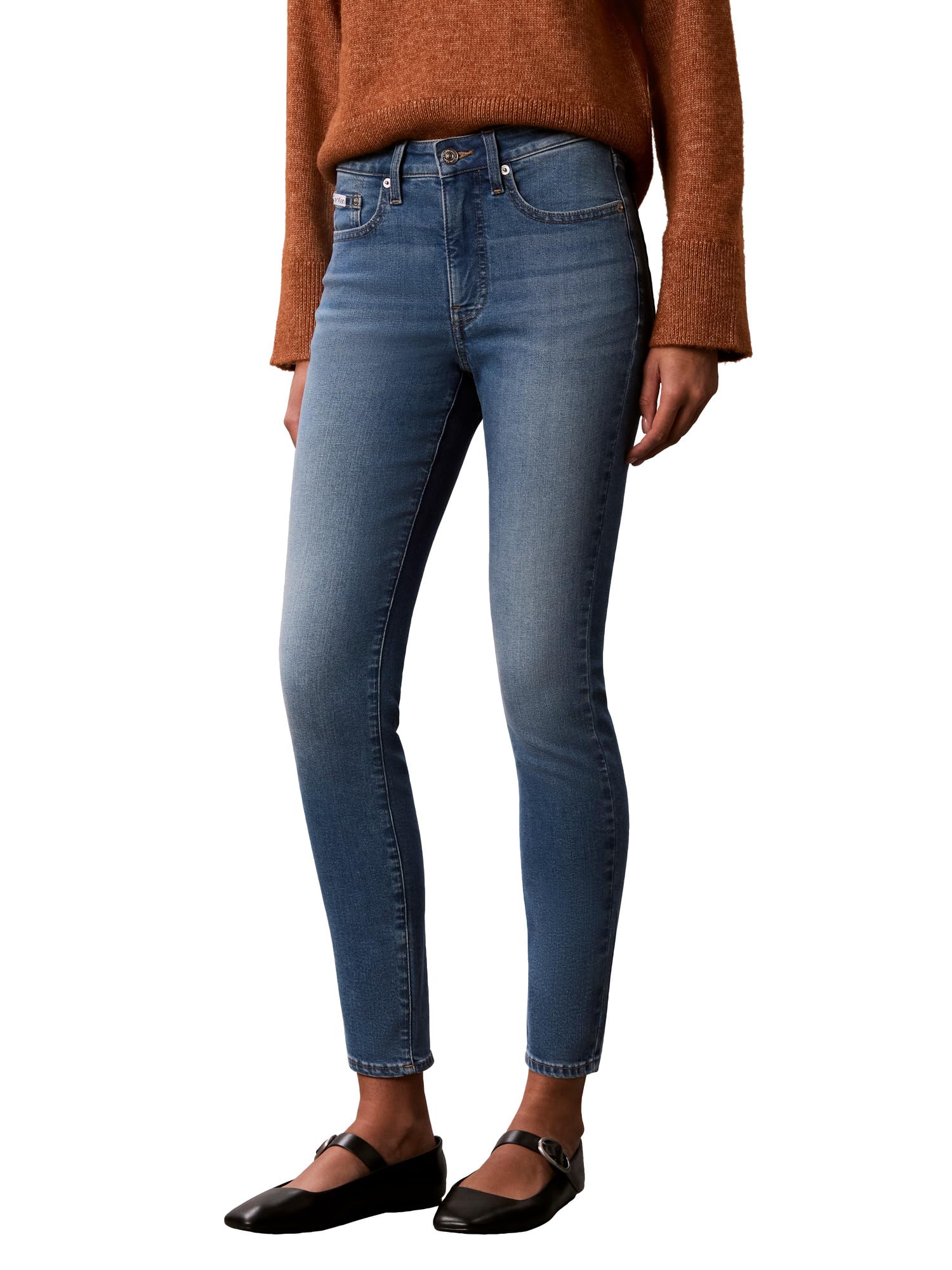Women's Mid Rise Skinny Jeans