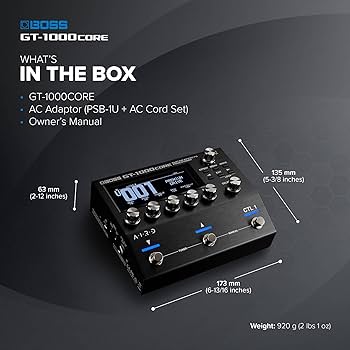 ギター BOSS/GT-1000CORE Boss GT-1000CORE - Boss - Multiefekty - Sklep Guitar Center