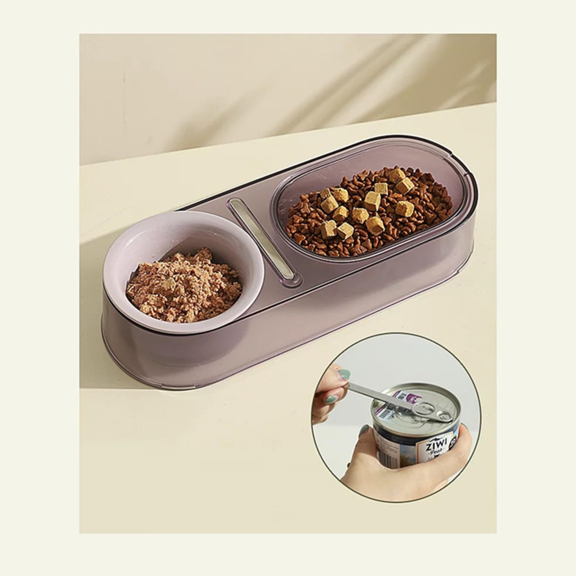Bol chubby violet idéal pour petit-déjeuner et céréales du matin