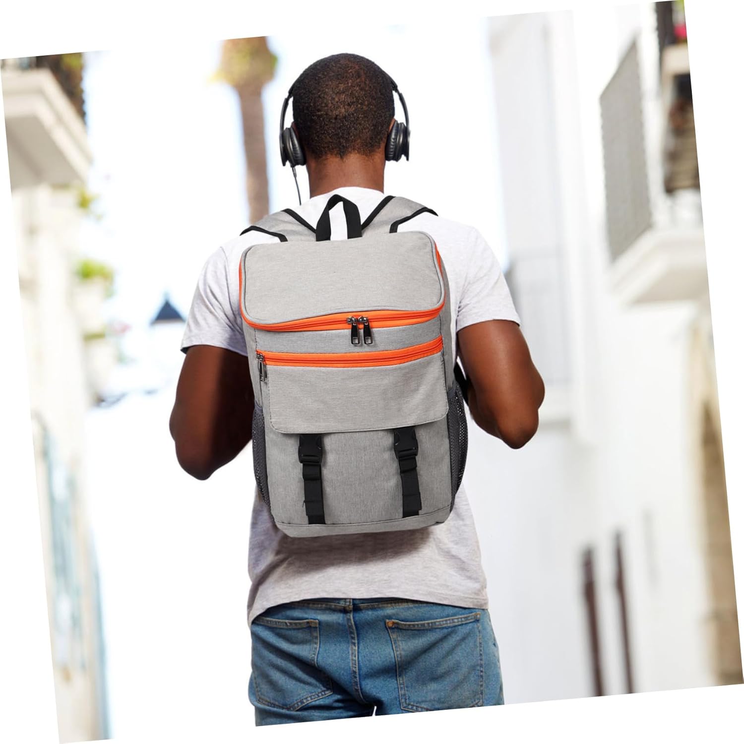 Leakproof Insulated Cooler Backpack Large Capacity Thermal Bag for Camping Picnic Beach Travel and Portable Lunch Box for Men and Women