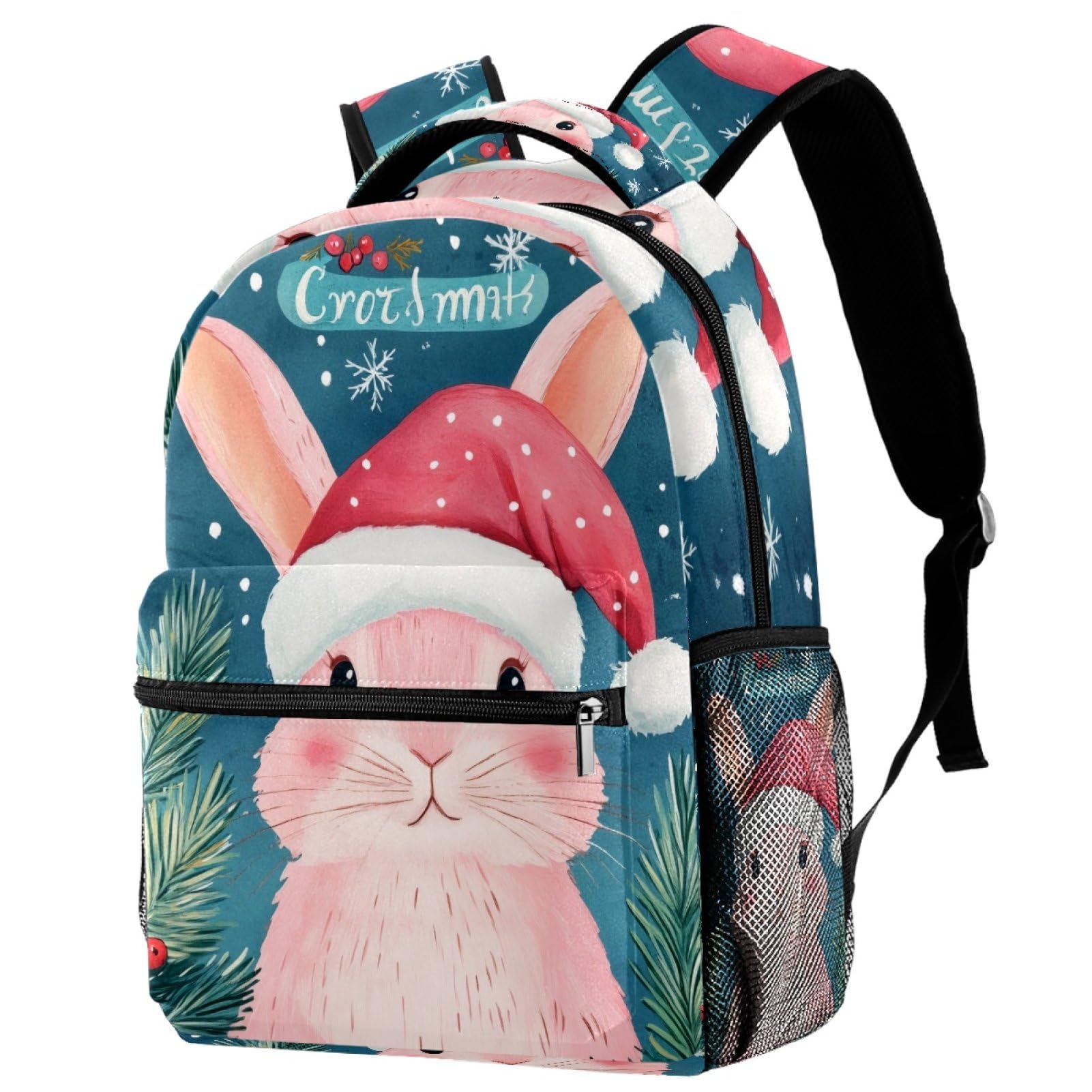 Sac à dos d'école Campus multicolore avec porte-bouteille - 7