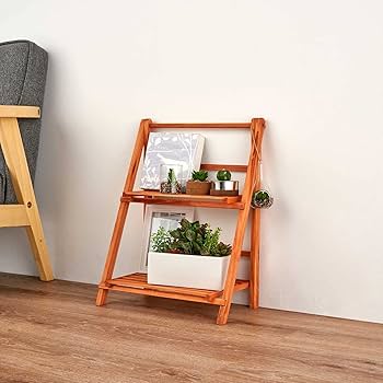 Amazon｜ベストコ 収納 木製 インテリア ラック トライアングル