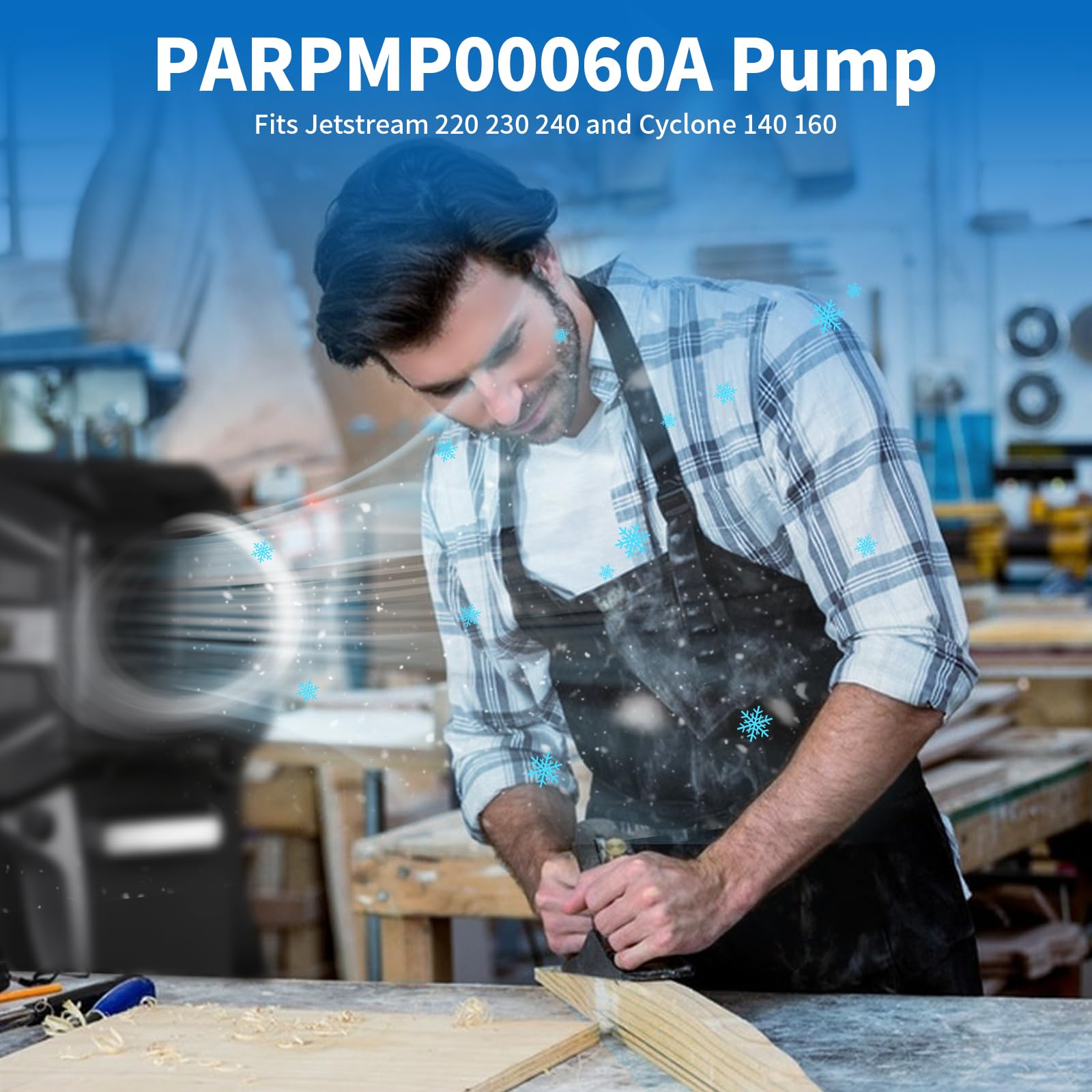 PARPMP00060A Bomba para enfriadores evaporativos portátiles Cyclone 140 y 160 y Jetstream 220 y 230 4