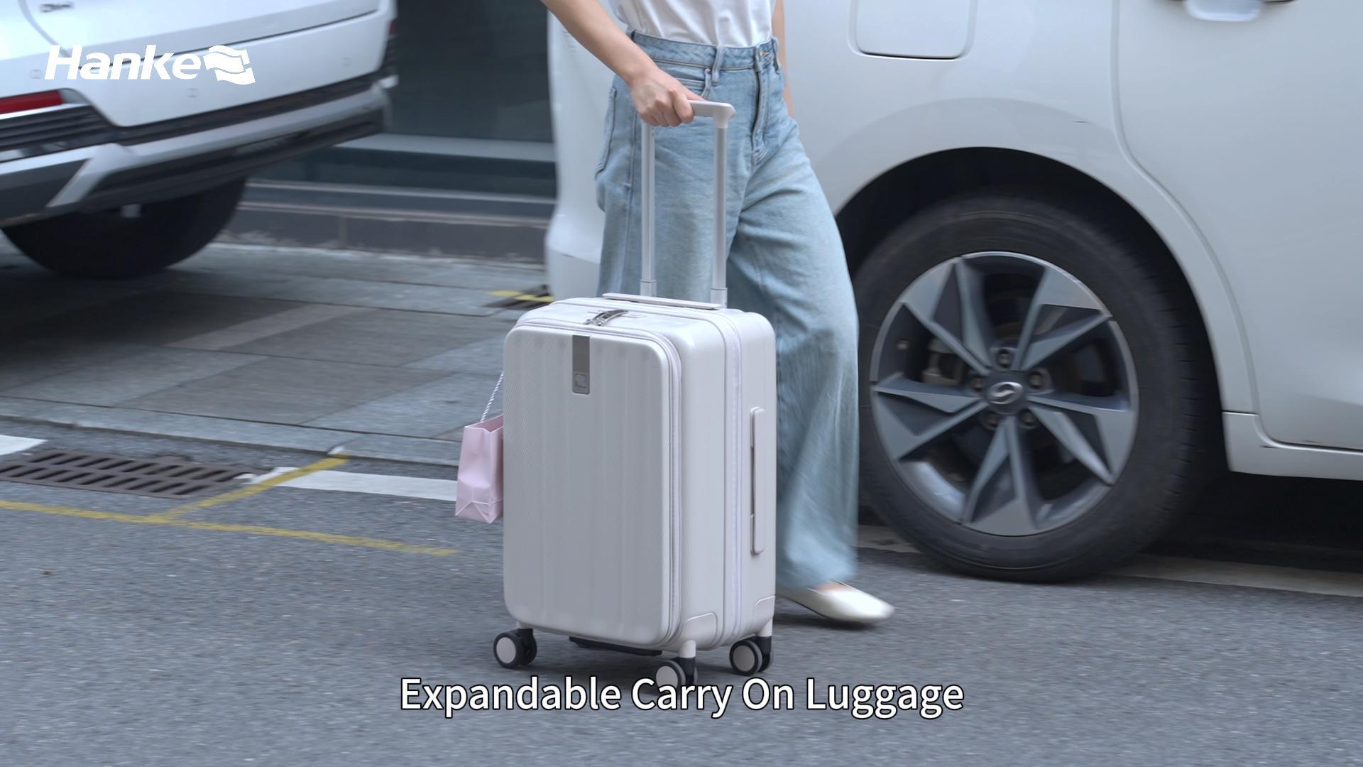Amazon.com | Hanke 20 Inch Expandable Carry On Luggage Airline