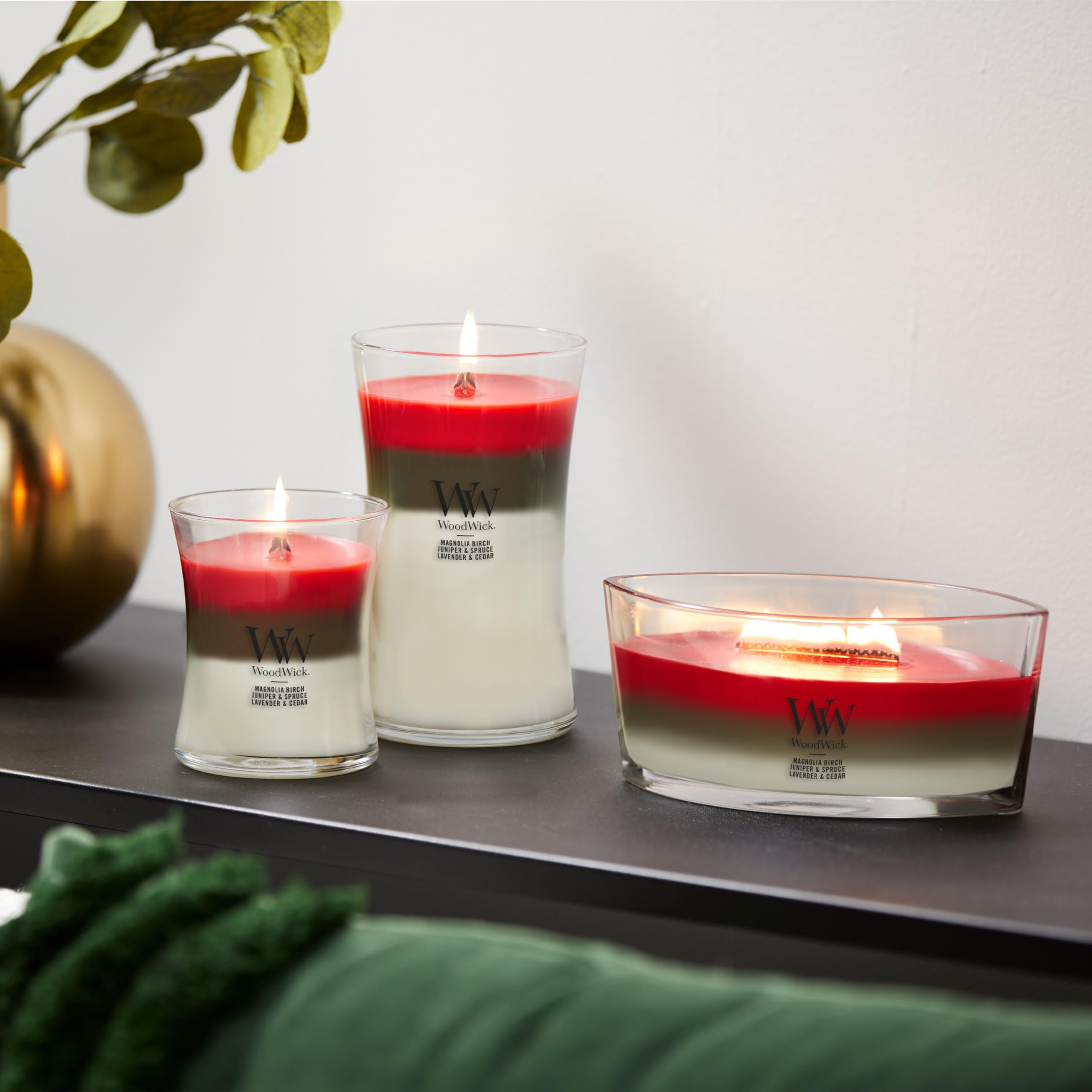 Amazon.com: WoodWick Winter Garland Trilogy Holiday Candle Gifts