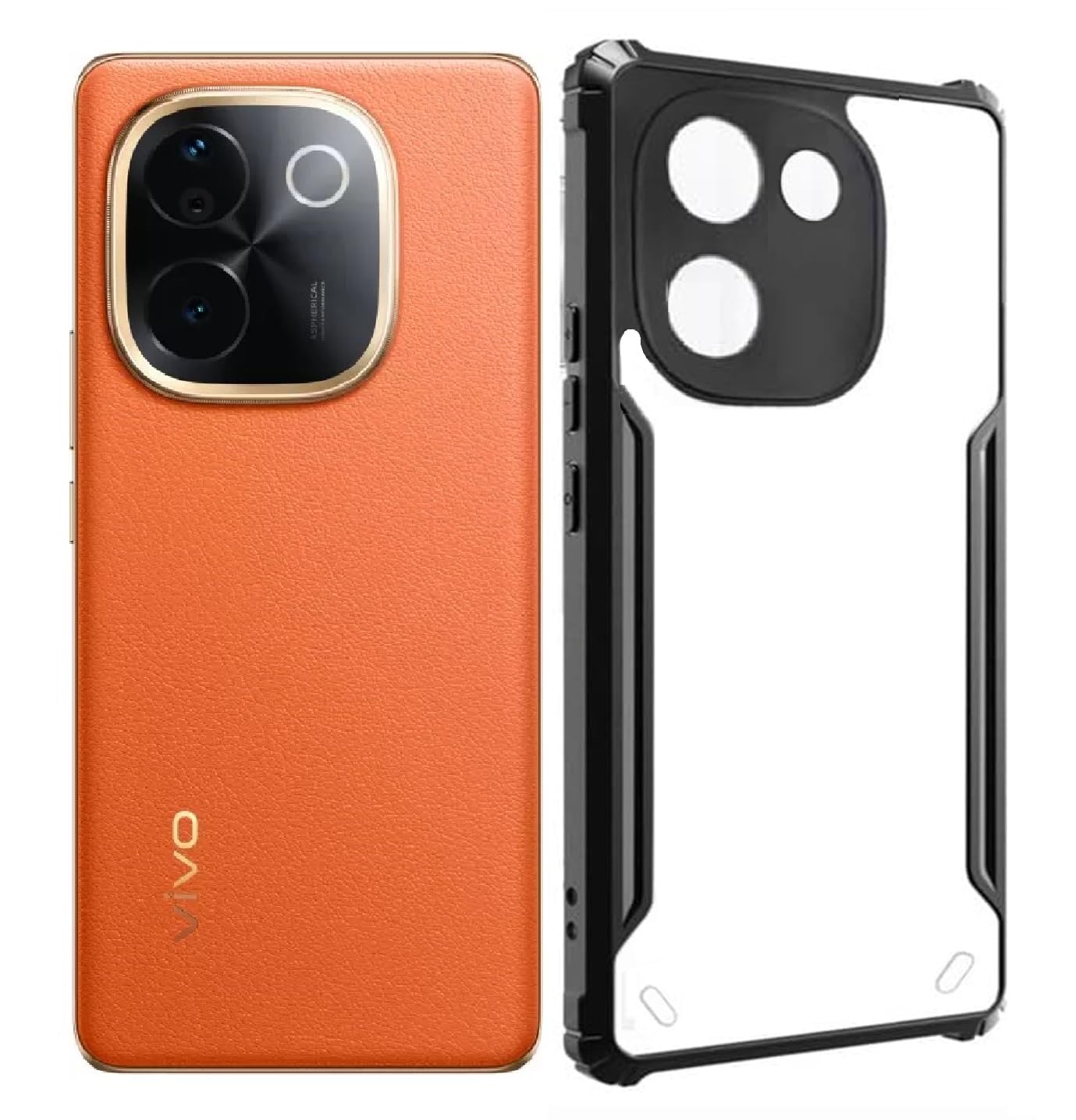 Carrywrap Transparent Hard Back Cover case for Vivo T3 Pro 5G/ IQOO Z9s Pro 5G (B0DFTKBR65) Amazon Price History, Amazon Price Tracker