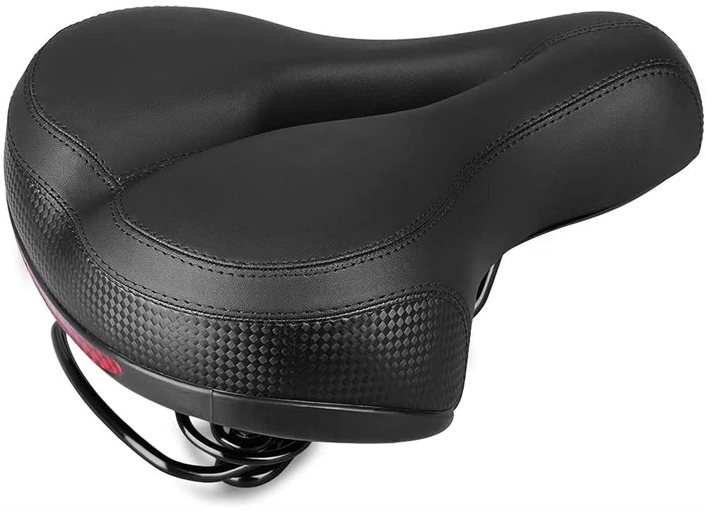 Amazon.com: DWSEDF Bike Saddle Big Bicycle Seat with Soft