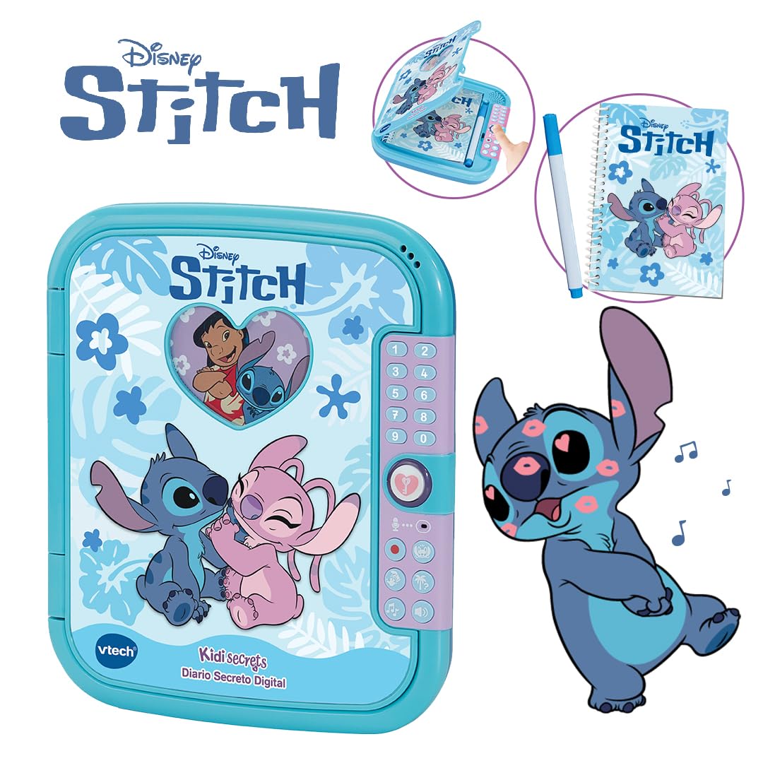 VTech Stitch Kidisecrets Diario Segreto
