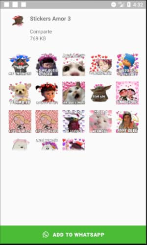 Stickers de Amor