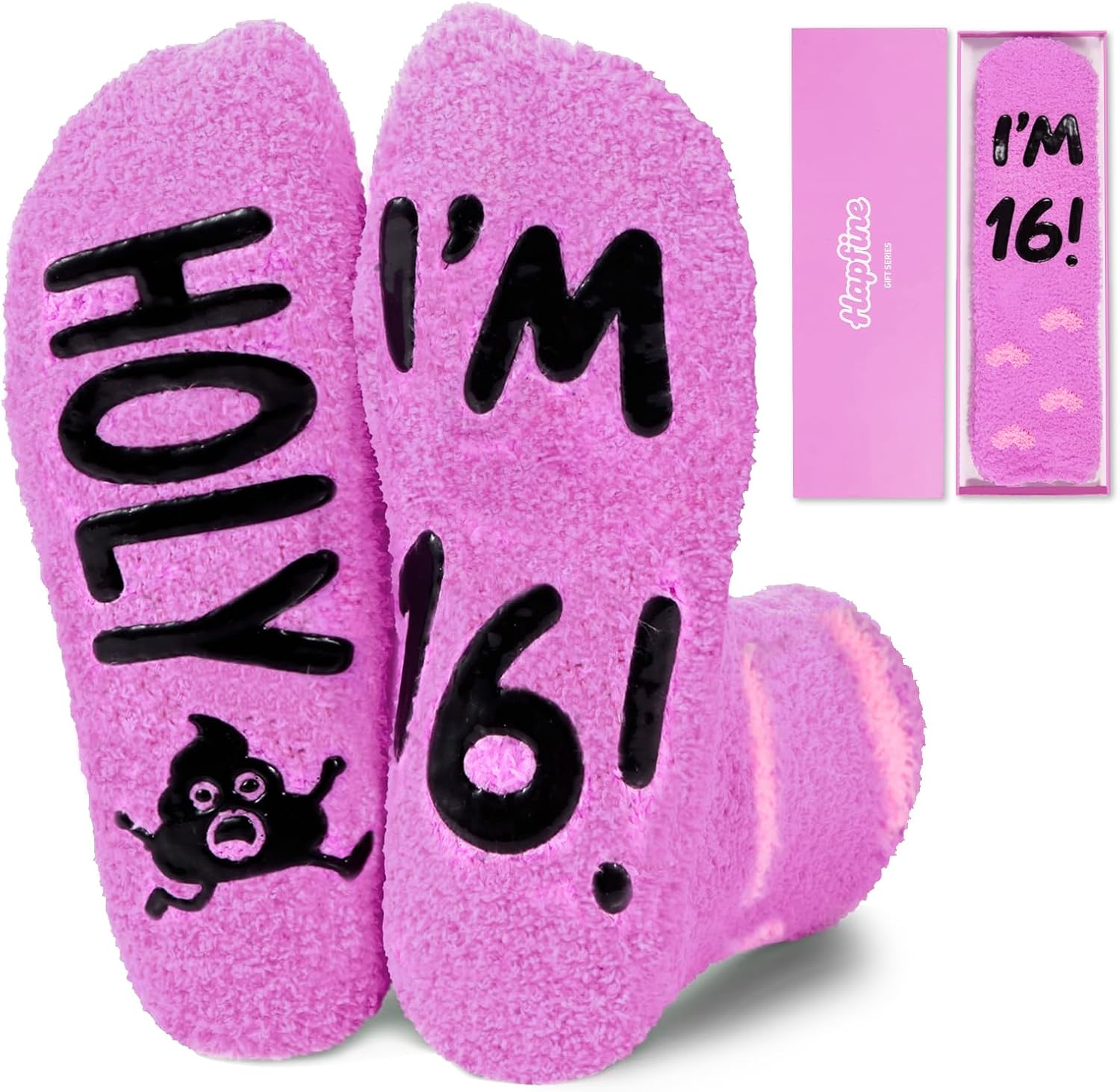 16 Year Old Funny Birthday Gifts for Women Ideas for Her, Female Birthday Socks
