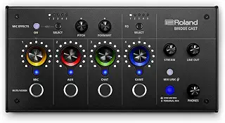 ローランド Roland BRIDGE CAST/ゲーミングDACアンプ/オーディオインターフェース/配信/ゲーミングミキサー/オーディオミキサー/Mac/Windows/ブリッジキャスト/黒/Black