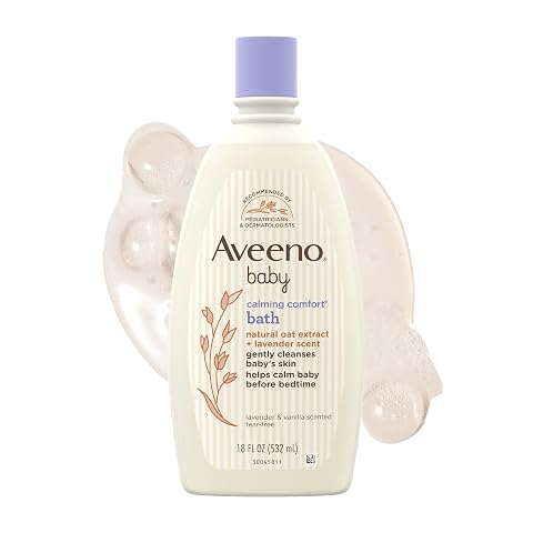 Aveeno Baby Calming Comfort Bath With Lavender & Vanilla 532ml