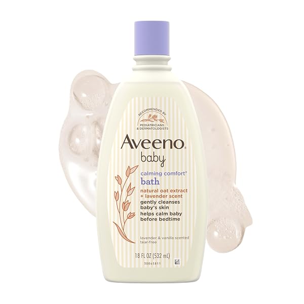 Aveeno Baby Calming Comfort Bath With Lavender & Vanilla 532ml