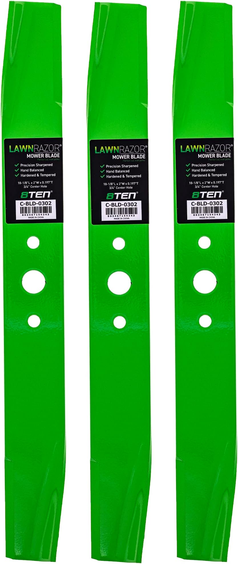 3 Lame Tosaerba Simplicity 1759055YP – 16 1/2 Pollici Per Piatto 48″