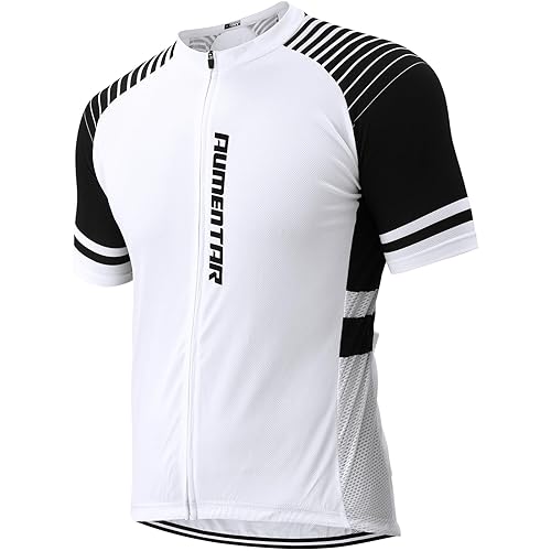 Men's Cycling Bike Jersey Long Sleeve - Moisture Wicking, Breathable,