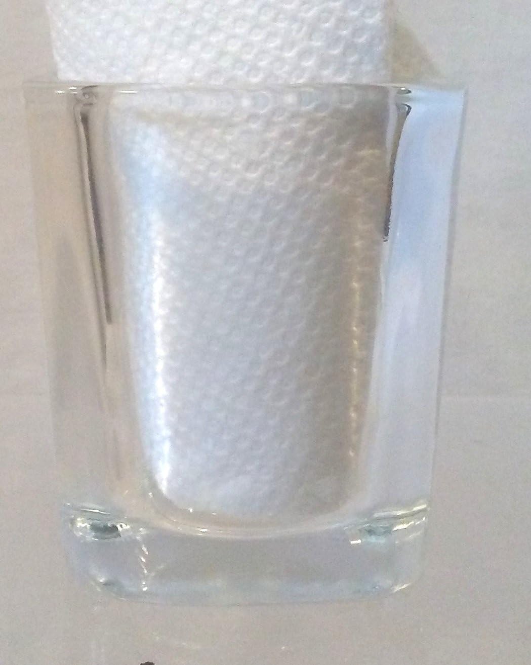 Clear Glass Square Votive Candle Holder, Glass Votive