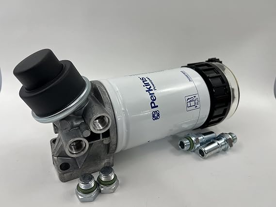 Genuine Perkins 2656F087 Pre-Fuel Filter Assembly for 1104 and 1106 Engines