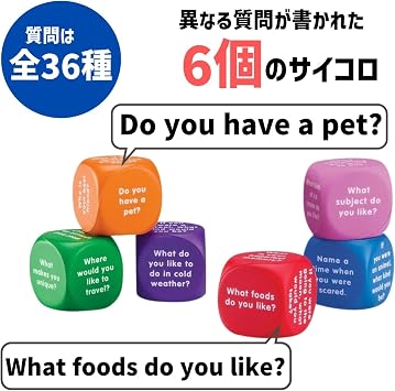 Learning Resources Conversation Cubes