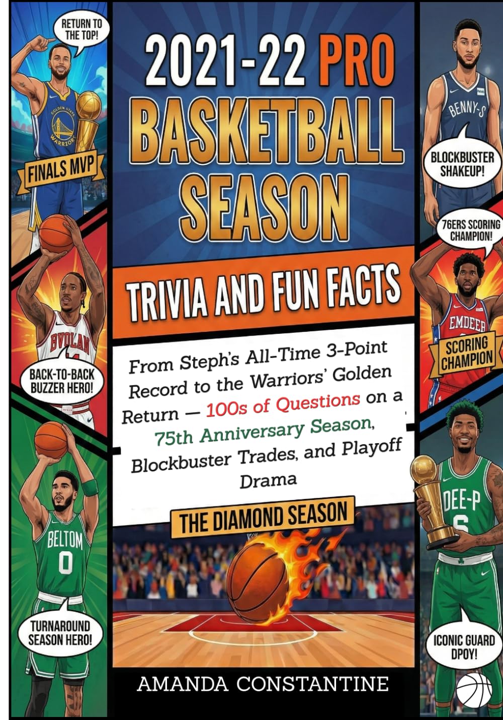 2021-2022 Basketball Season Trivia Challenge: From Steph’s All-Time 3-Point Record to the Warriors’ Golden Return — 100s of Questions on a 75th ... Season, Blockbuster Trades, and Playoff Drama