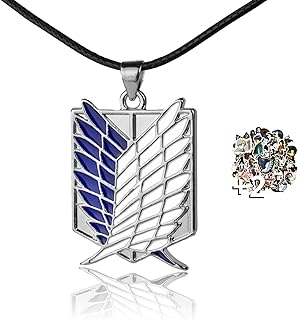 Collana con ciondolo, motivo “L’attacco dei giganti”