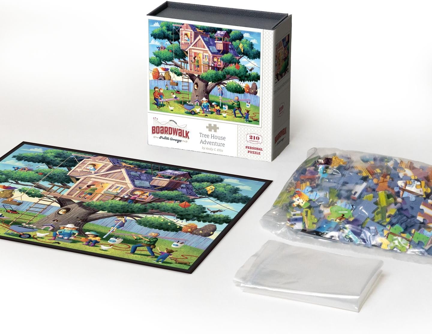 Tree House Adventure by Boardwalk - Personal Puzzle - 210 Piece