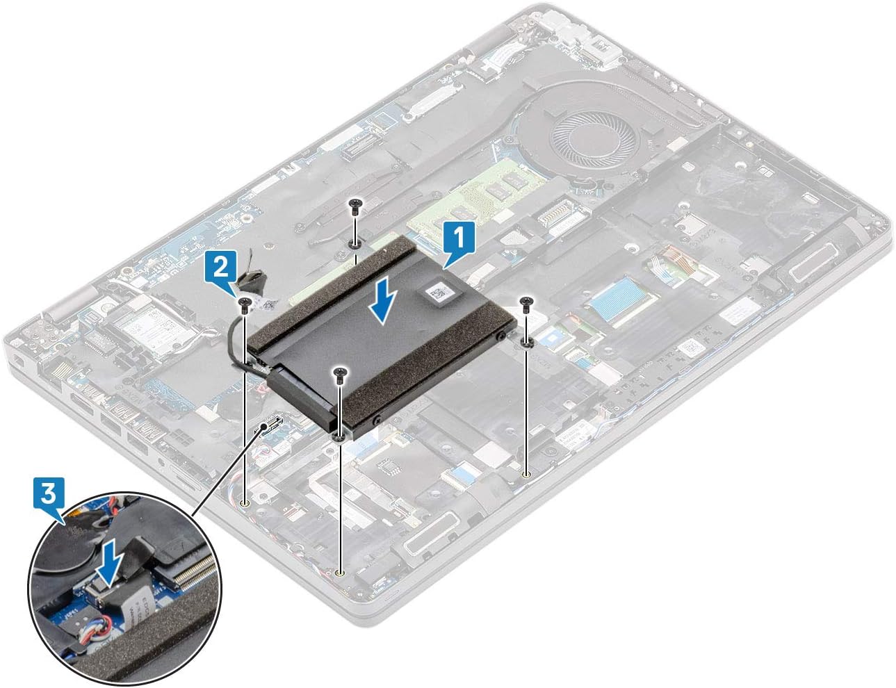 Weekly Top Sale Deal4GO SATA Hard Drive Disk Cable 78RF8 w/ 2.5 HDD Bracket Caddy ND8N9 for Dell Latitude 15 5510 5511 5500 5501 5502 5505 Precision 15 3540 3541 3542 3550 3551