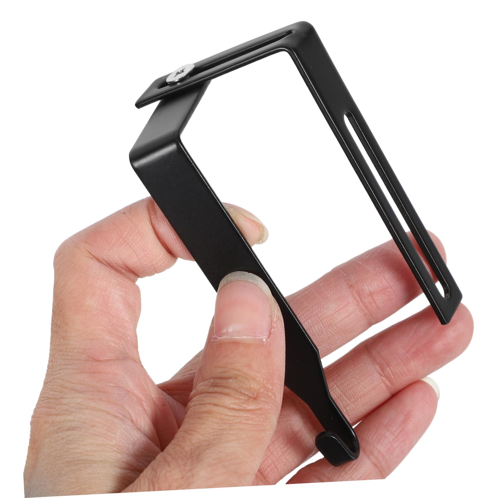 MAGICLULU Ganchos Ajustables Para Puerta De Gabinete De Ganchos De Alta Resistencia Para Colgar Toallas Llaves Y Perfectos Para Organizar Y Optimizar Armarios Y Paneles 6 Piezas*3