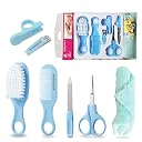 Majestique Baby Grooming Set, Baby Hair Brush, Comb, Nail Clipper, Nail File and Soft Baby Towel, Baby Grooming Kit for New Born Baby, Toddlers Infant Girl Boys Keep Clean (7 in 1) gallery image
