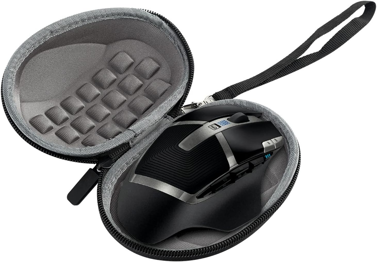 Hard Travel Mouse Case for Razer Basilisk Ultimate X/Basilisk V3 Pro/Logitech MX Master 3 /3S/ Master 2S / 2/MX Master Advanced Wireless Mouse, for G502 X /G502 X Plus/G604 (with Strap) - Image 4