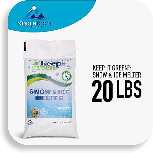 Miniatura 3 de Dart Seasonal Products Keep it Green Pet-Safer Ice and Snow Derretir y descongelar, bolsa de 20 libras