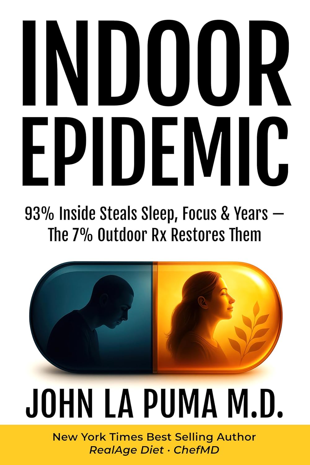 Indoor Epidemic: 93% Inside Steals Sleep, Focus & Years—The 7% Outdoor Rx Restores Them 