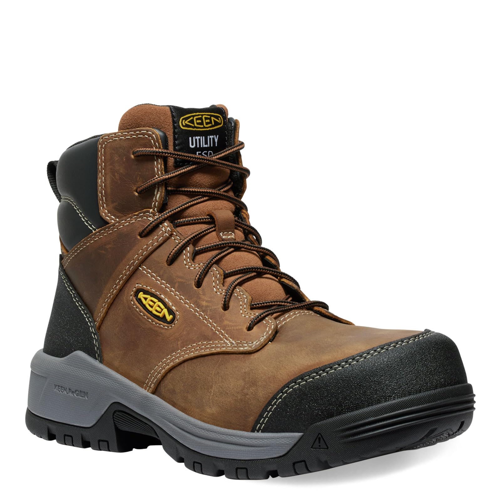 KEEN Utility Men's, Evanston 6-inch ESD Composite Toe Work Boot