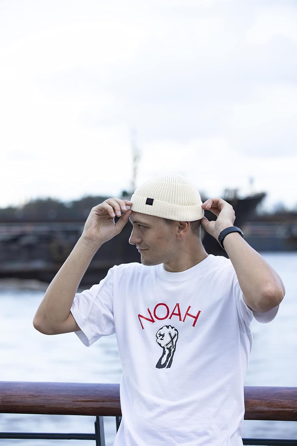 Fisherman Beanie Hats for Men Women,Knit Trawler Skull Cap,Watch Cap,Spring Fall Winter Warm Short Hats image 3