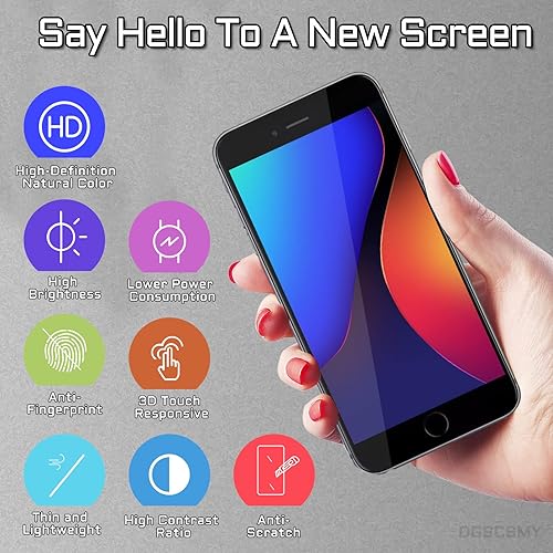 Miniatura 5 de Para iPhone 8  SE 2 generación de reemplazo de pantalla LCD negra para iPhone SE2 2020 3D Touch 4.7 "digitalizador montaje completo herramientas