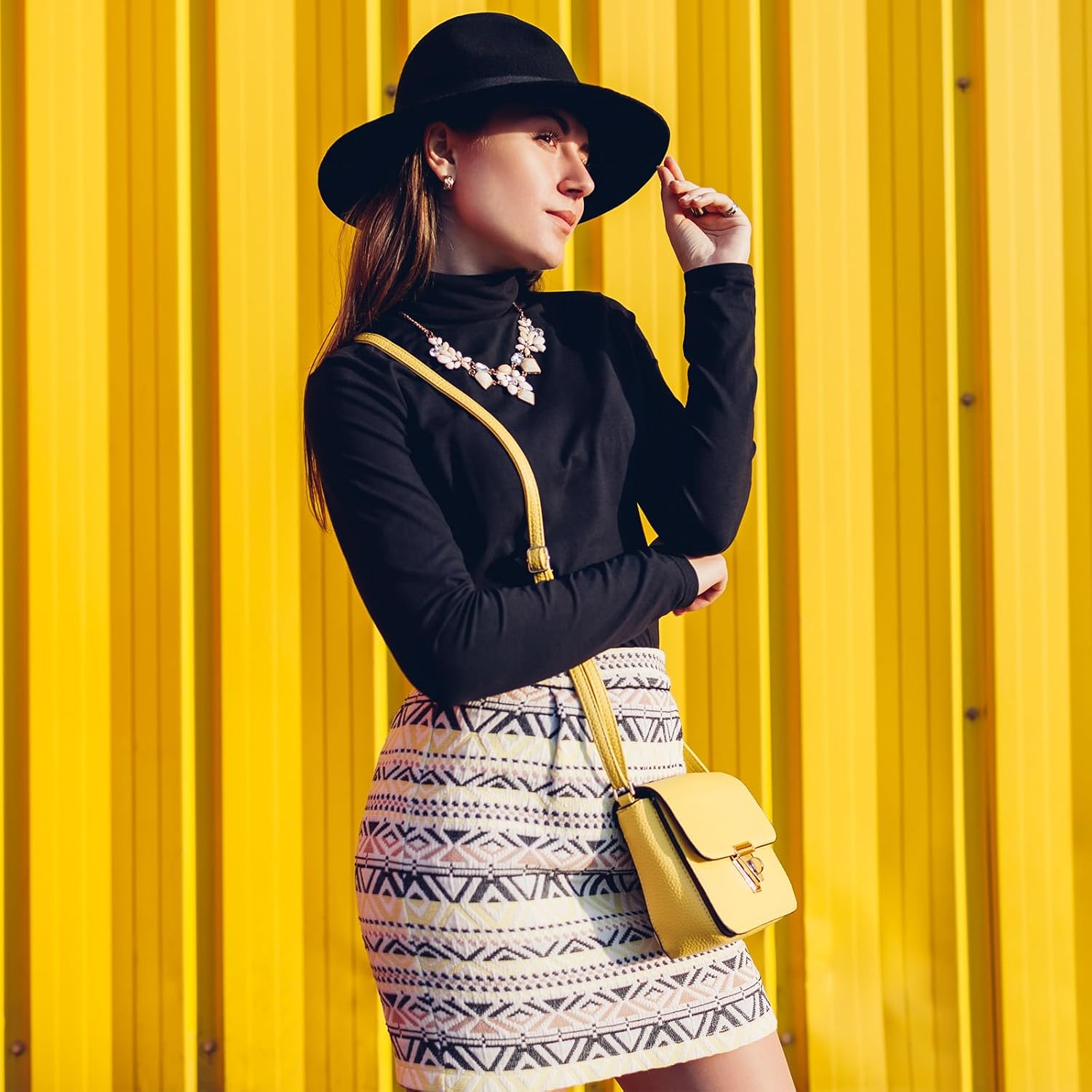 uxcell Leather Purse Strap Replacement Crossbody, 27.6-51.2 Inch Adjustable Bag Strap Purse Straps for Women Crossbody Bags Shoulder Bag Handbag, Dark Yellow - Image 5