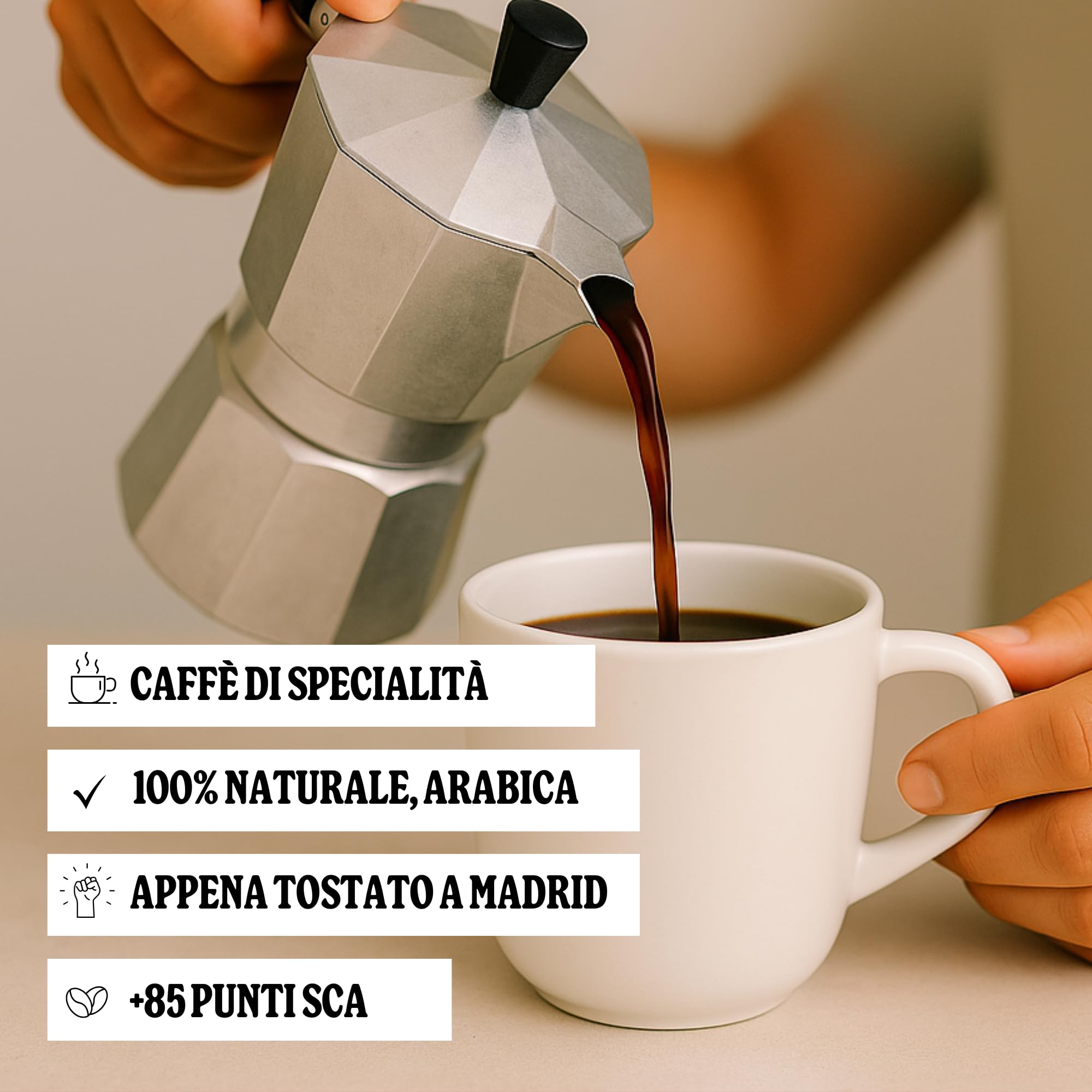 DFRNT. Colombia Geisha 2 x 250 g – Caffè in grani 100% Arabica – 85 Punti SCA – Caffè di specialità di Colombia – Note floreali e fruttate – Ideale per filtro – Tostatura recente in Spagna