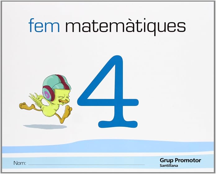 Mes Matematiques 4 Catala 5 Anys