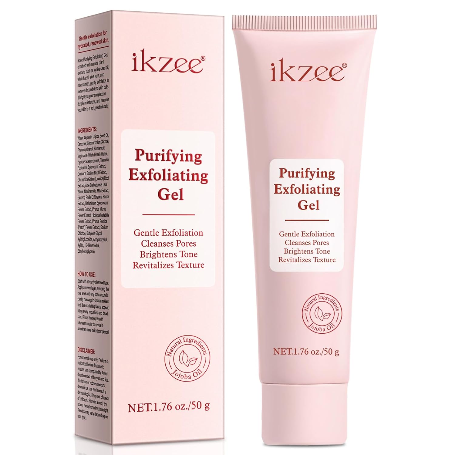 Exfoliating Gel, Exfoliante Facial, Gentle Exfoliating Scrub, Facial Exfoliator Cleanser, Exfoliating Face Wash, Deep Cleansing Exfoliante for Face and Body (1)