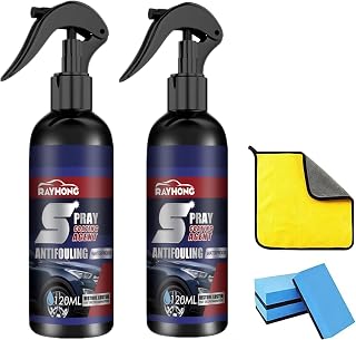 Multi-Functional Coating Renewal Agent, 3 In 1 Ceramic Car Coating Spray, Ceramic Coating Spray For Cars, Durable Shine And Protection, Waterless Wash, Nanotechnology (2 pcs)