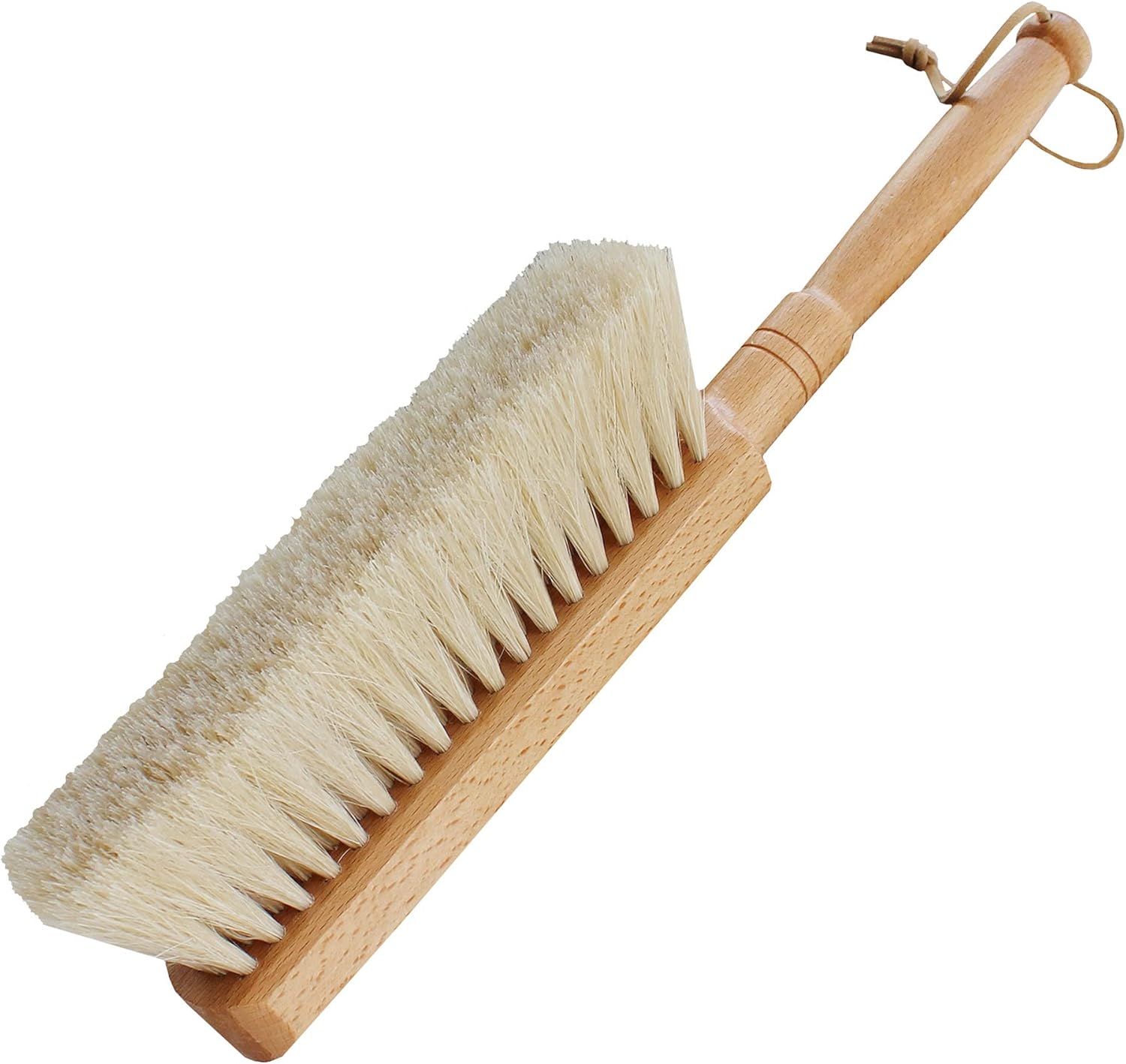 Amazon.com: OAKART Horsehair Hand Brush Soft Bristles Wood Handle Small ...